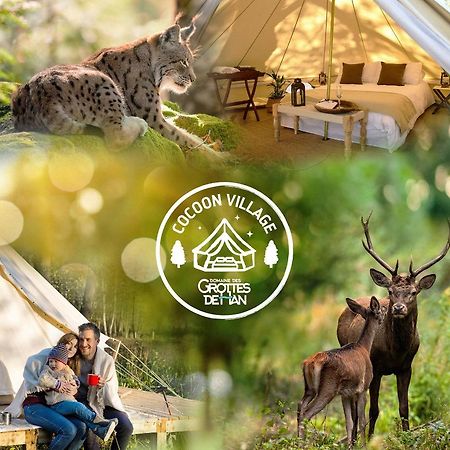 Cocoon Village - Glamping - Domaine Des Grottes De Han Rochefort Eksteriør bilde