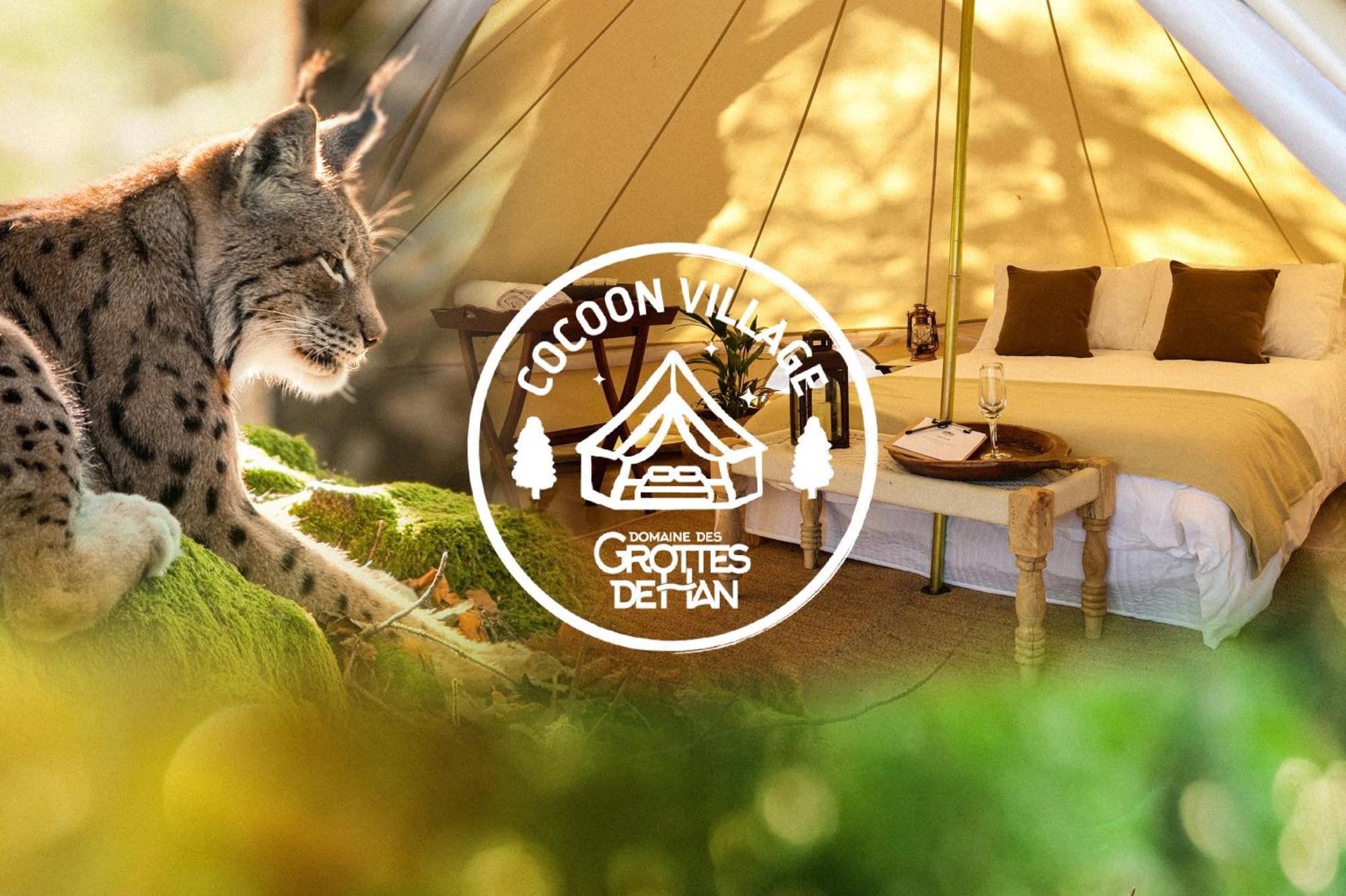 Cocoon Village - Glamping - Domaine Des Grottes De Han Rochefort Eksteriør bilde