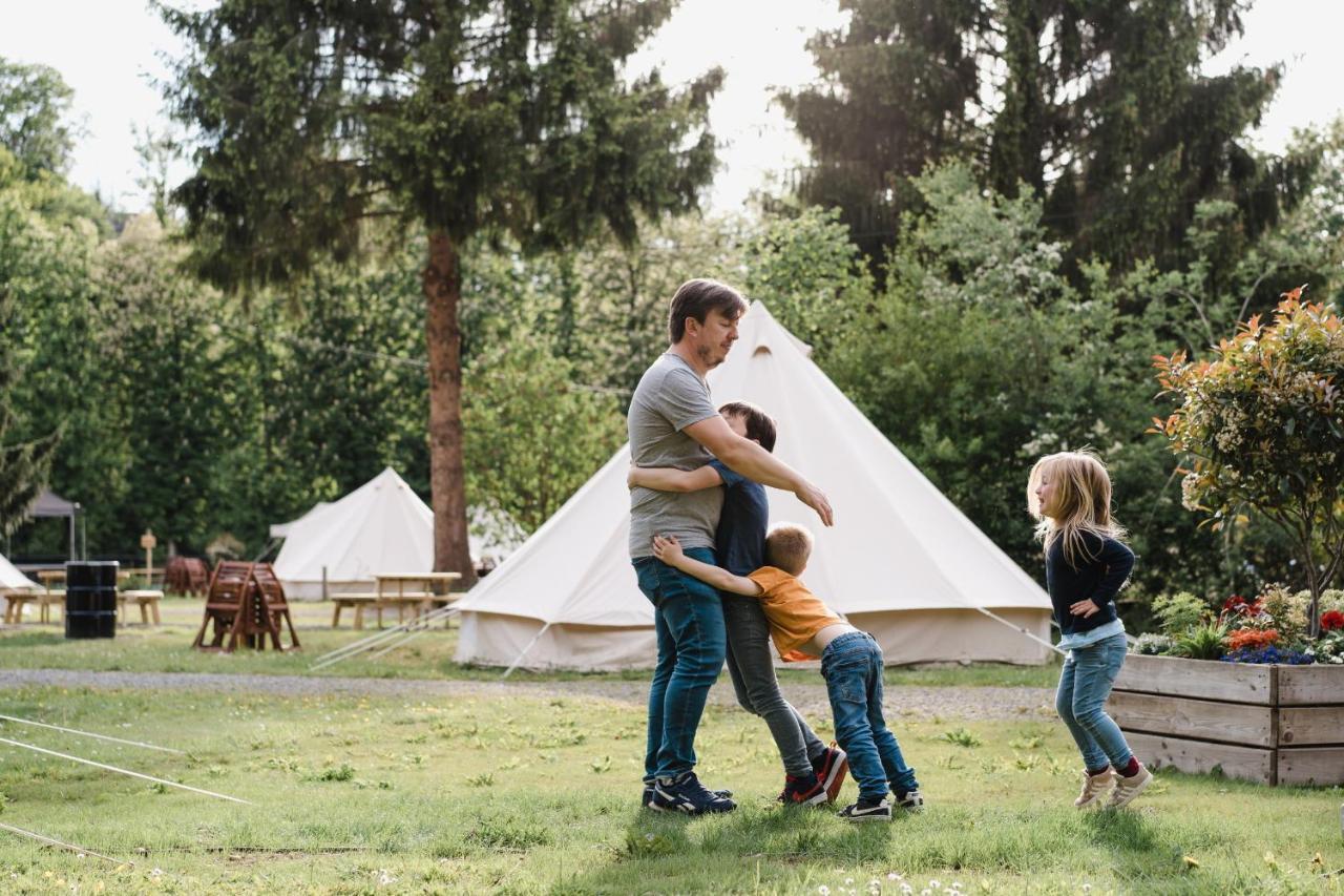 Cocoon Village - Glamping - Domaine Des Grottes De Han Rochefort Eksteriør bilde