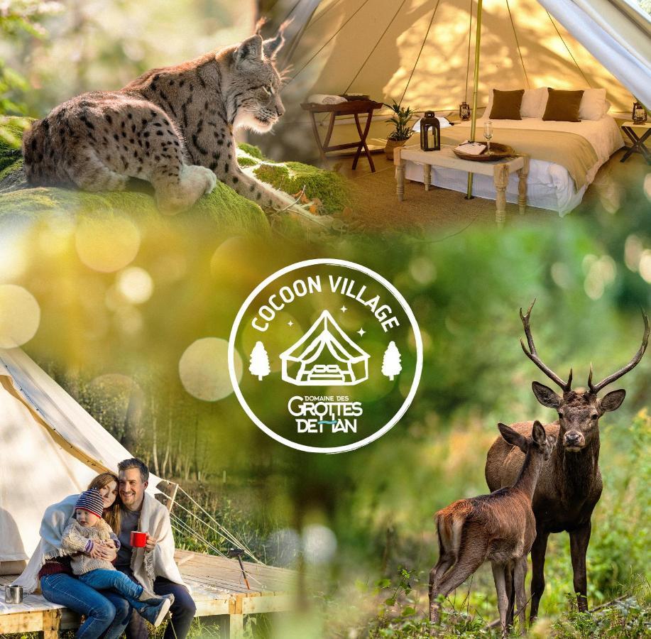 Cocoon Village - Glamping - Domaine Des Grottes De Han Rochefort Eksteriør bilde