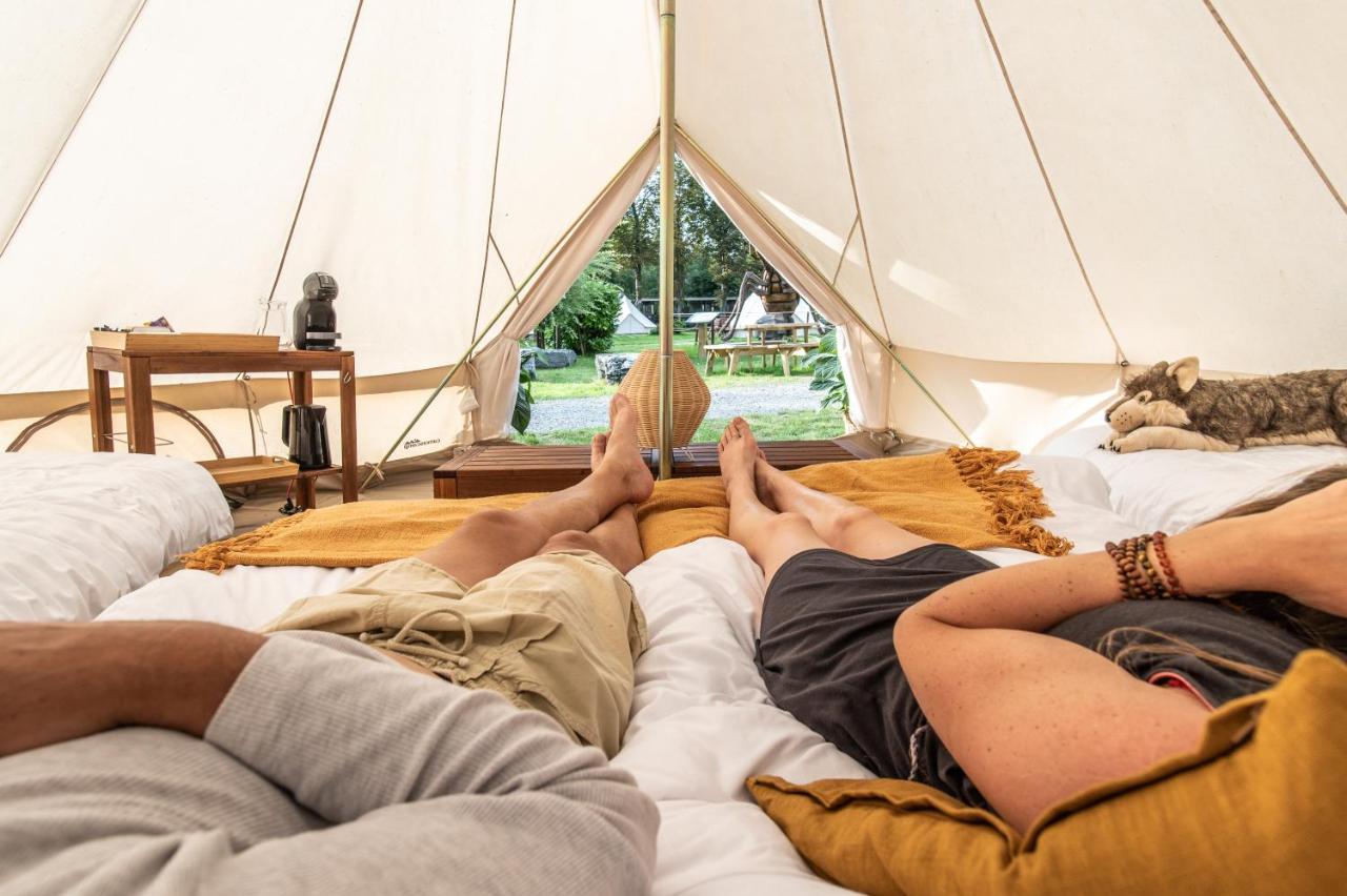 Cocoon Village - Glamping - Domaine Des Grottes De Han Rochefort Eksteriør bilde